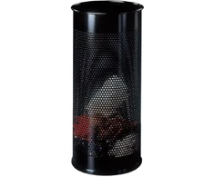 Alco Šiukšlių dėžė metalinė, JUODA