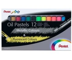 Aliejinės kreidelės PENTEL Arts, 12 vnt.