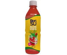 Aloe Vera sulčių gėrimas BONSU arbūzų skonio su minkštimu, (59%), 500ml
