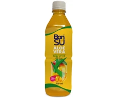 Aloe Vera sulčių gėrimas BONSU mangų skonio su minkštimu, (59%), 500ml