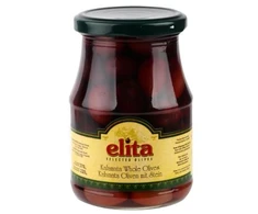 Alyvuogės ELITA Kalamata, su kauliukais, L dydis, 370 g/ 190 g