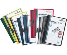 Aplankas dokumentams su spaustuku DURABLE DURACLIP® 60, A4
