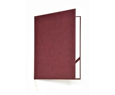 Aplankas sveikinimams ARGO ROYAL, 220 x 310 mm, bordo sp.