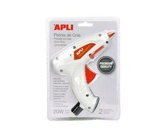 Apli Karštų klijų pistoletas, 20W PREMIUM, 7,5 mm, su 2 klijų lazdelėmis