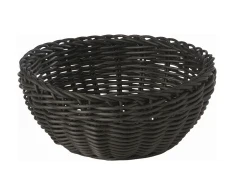 Aps Krepšelis PROFI, juodos sp., PP, D 16 cm, H 8 cm, vnt