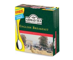 Ahmad Tea Juodoji arbata AHMAD ENGLISH BREAKFAST, maišeliuose, 100 vnt x 2 g
