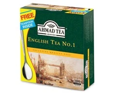 Ahmad Tea Juodoji arbata AHMAD ENGLISH TEA No1, maišeliuose, 100 vnt. x 2 g