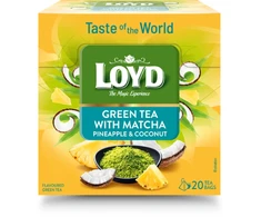 Arbata LOYD Žalias Matcha&amp;Pineapple, Coconut 20 x 1,5g