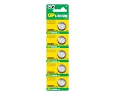 GP 3V CR2032 elementas, 5 vnt.