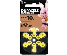 Baterijos klausos aparatui DURACELL 10 PR70, 6 vnt
