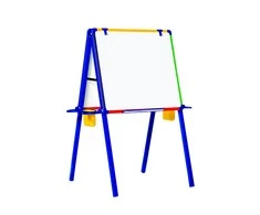 Dvipusė magnetinė lenta su stovu BI-OFFICE MOKSLININĖ 62x80, 110 cm aukštis
