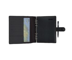Timer Kalendorius MAXI organizer 2026 A5, oda, juoda
