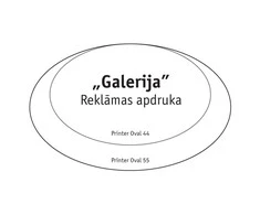 Colop Antspaudo korpusas PRINTER OVAL44