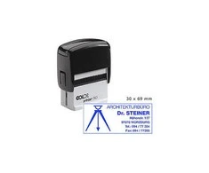 Colop Korpusas PRINTER 50 ĮV.SPALVŲ, su mėlyna pagalvėle