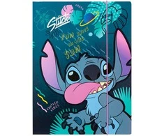 Cool Pack Aplantas-dėklas su gumele Disney Mėlyna "STITCH" Motyvas nr.3, A4