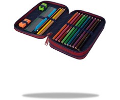 Cool Pack Forminis dviejų skyrių penalas su priedais CoolPack Jumper 2 Gradient Costa