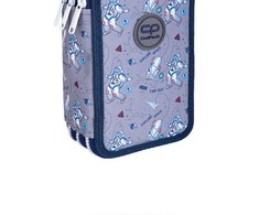Cool Pack Forminis trijų skyrių penalas su priedais CoolPack Jumper 3 Cosmic