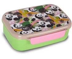 Cool Pack Pietų dėžutė FOODYX su skirtuku 765ML Panda Gang