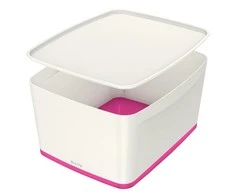 Daiktadėžė LEITZ MyBox su dangteliu, didelė