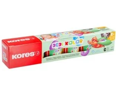 Dažai piešti pirštais KORES DEDI KOLOR 30 ml, 6 spalvos