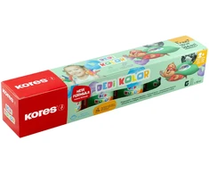 Dažai piešti pirštais KORES DEDI KOLOR 30 ml, 6 spalvos