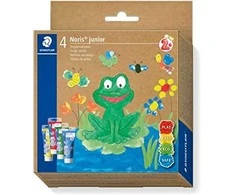 Dažai piešti pirštais STAEDTLER Noris Junior, 4 vnt.