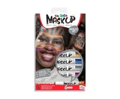 Dažai veidui CARIOCA Metallic Party Box, 6 spalvos