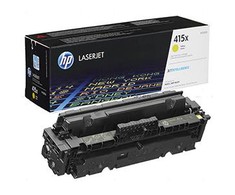 Hewlett Packard (HP) HP 415X kasetė, geltona, sutartinė