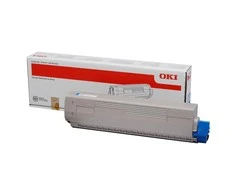 OKI C831 C841 dažų kasetė žalsvai mėlyna standartinė talpa 10 000 puslapių 1 pakuotė žydrai dažų kasetė C831/C841 series (10K)
