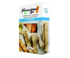 Duonos lazdelės LA FOCACCINA BO Classica, su ryžių aliejumi, 100g