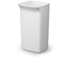 Durable Šiukšlių dėžė rūšiavimui DURABIN® 40L stačiakampė, balta sp. (dangtis perkamas atskirai)