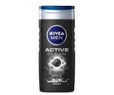Dušo želė vyrams NIVEA Active Clean, 250 ml
