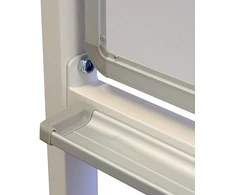 Dvipusė vartoma magnetinė lenta MEMOBE BASIC, 200x100 ( aukštis su remu 185) cm, mobili