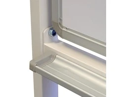 Dvipusė vartoma magnetinė lenta MEMOBE BASIC, 200x100 ( aukštis su remu 185) cm, mobili