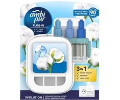 Gaiviklis elektrinis AMBI PUR 3VOL COTTON SK 20ML