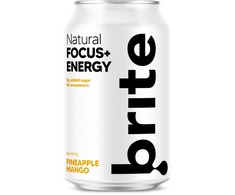 Energinis gėrimas BRITE, ananasų ir mangų skonio, 330 ml, skardinė
