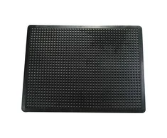 Ergonomiškas kilimėlis FLOORTEX, 61 x 91 cm, juoda sp.