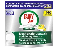 Fairy Professional Automatinių indaplovių kapsulės FAIRY All in One PRO, 140 vnt.