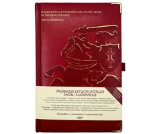 Fat Istorinis kalendorius 2027, PU, A5, aukso spalvos kraštai, raudonos sp. LT