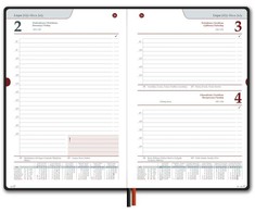 FAT Kalendorius PREMIER PLUS 2026, PU, A5, turkio LT