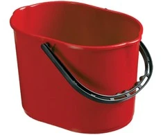 Filmop Plastikinis kibiras PLUTO, 12 l, raudona sp.