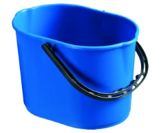 Filmop Plastikinis kibiras PLUTO, 12 l, mėlyna sp.