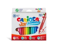 Flomasteriai CARIOCA JOY, 36 vnt.