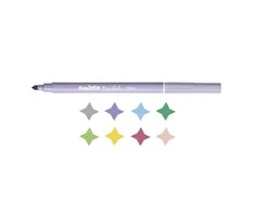 Flomasteriai CARIOCA PASTEL, 8 vnt.