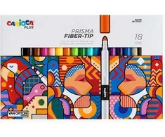 Flomasteriai CARIOCA Plus Prisma 18 spalvų