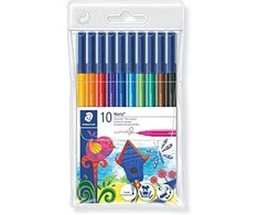 Flomasteriai STAEDTLER Noris, 10 vnt.