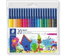 Flomasteriai STAEDTLER Noris, 20 vnt.