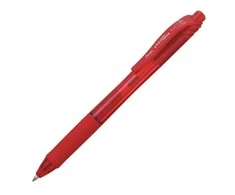 Gelinis rašiklis PENTEL ENERGELX, 0.7 mm., raudona