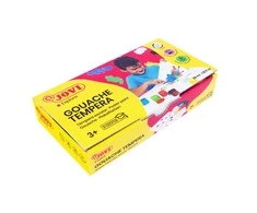 Guašas tempera JOVI, 35ml, 7 spalvų rinkinys su teptuku