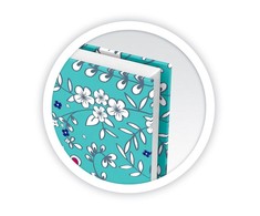 Sąsiuvinis OXFORD FLORAL, B5, 60 lapų, langeliai